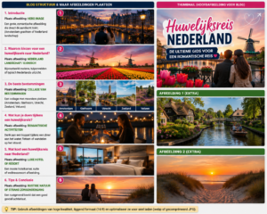 Huwelijksreis Nederland